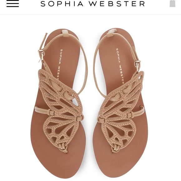 sophia webster bibi butterfly sandals